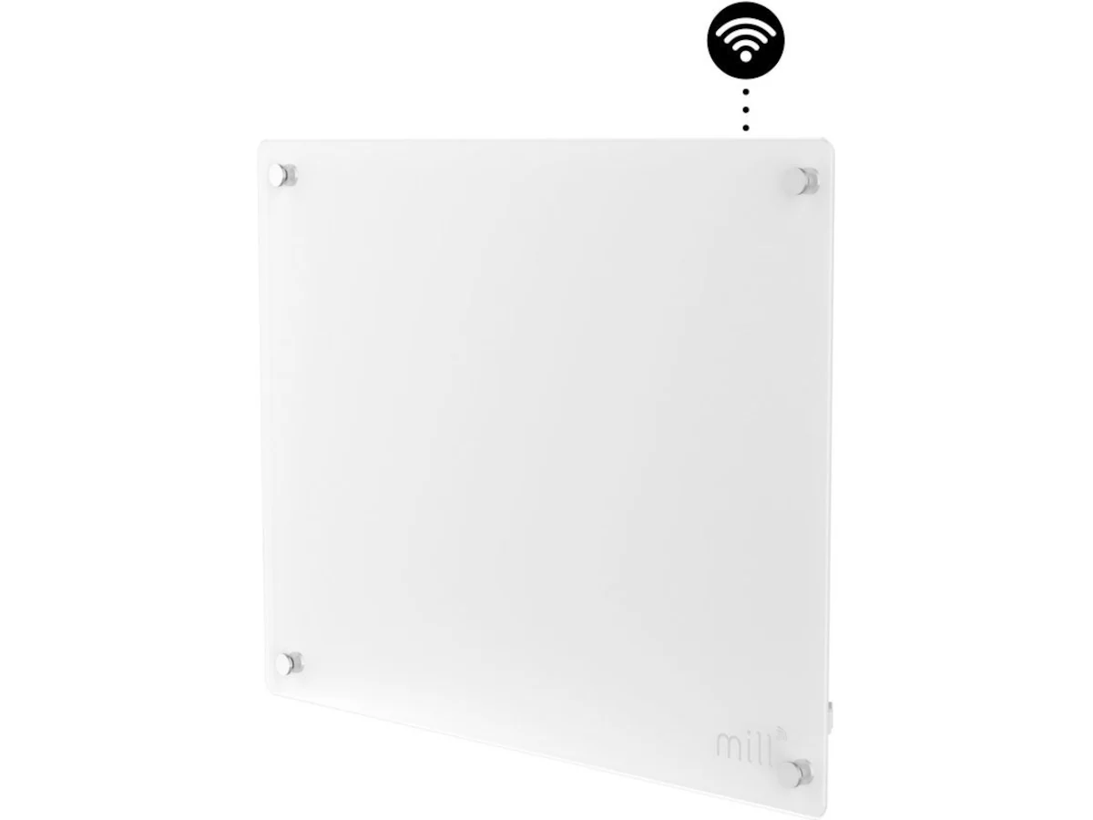 Mill Glass WiFi Gen 3 panelovn 400W  (hvit)