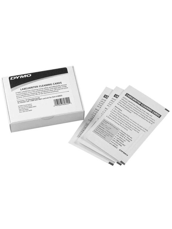 DYMO LabelWriter Etiketmaskine rengøringskort | 10 Antal