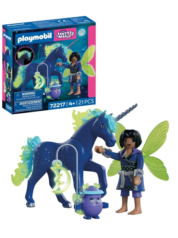 Playmobil Fantasi & Magi - Unicorn Moonlight with Fairy
