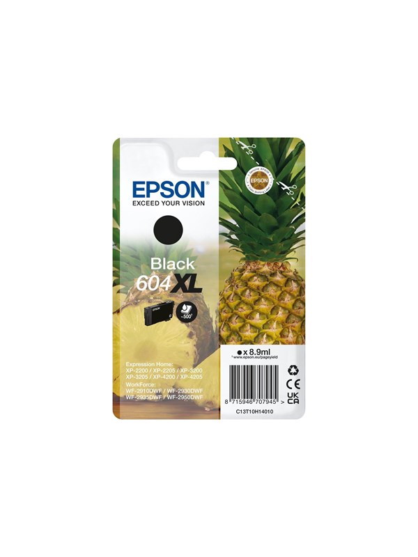 Epson 604XL Singlepack - XL - black - original - ink cartridge