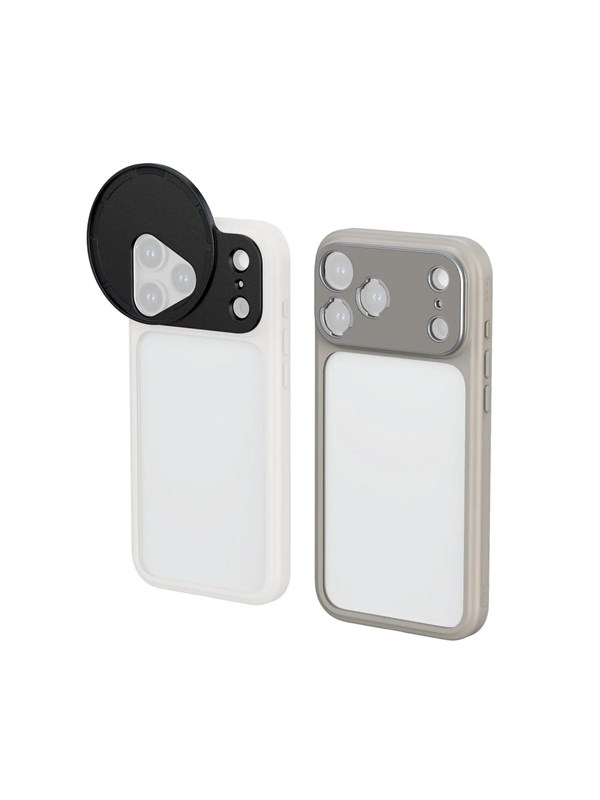 SmallRig 5794 FilMov Lightweight Photography Bumper Case for iPhone 17 Pro Max (Gray)