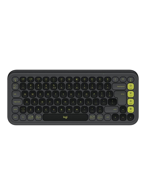 Logitech POP Icon Keys - Tastatur - Engelsk (USA) - Grå