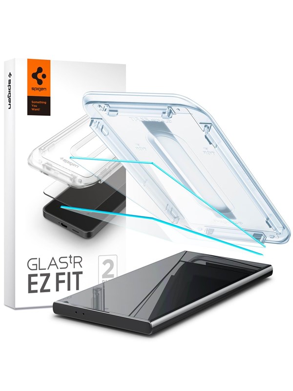 Spigen Glass tR EZ Fit HD Transparency 2 Pack - Samsung Galaxy S24 Ultra