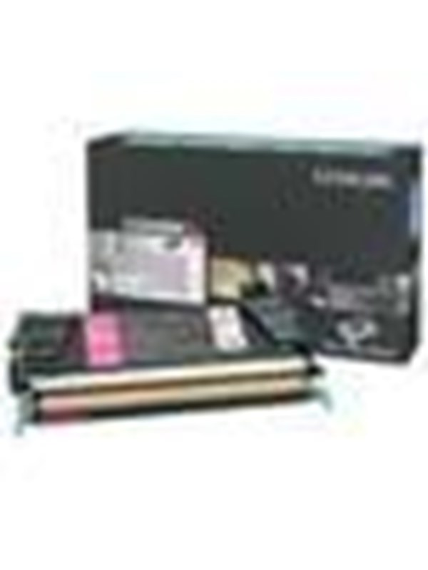 Lexmark C534X3MG Toner - Laser toner Rød