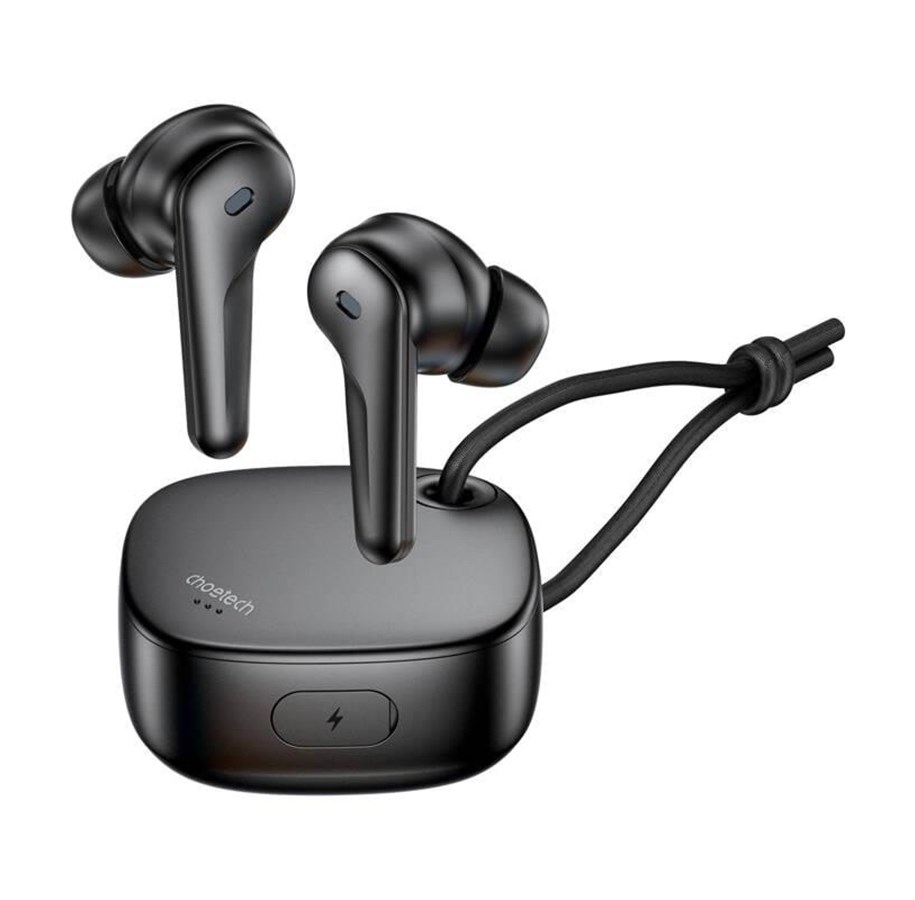 Choetech TWS BH-T17 ANC+ENC Wireless Headphones (black)