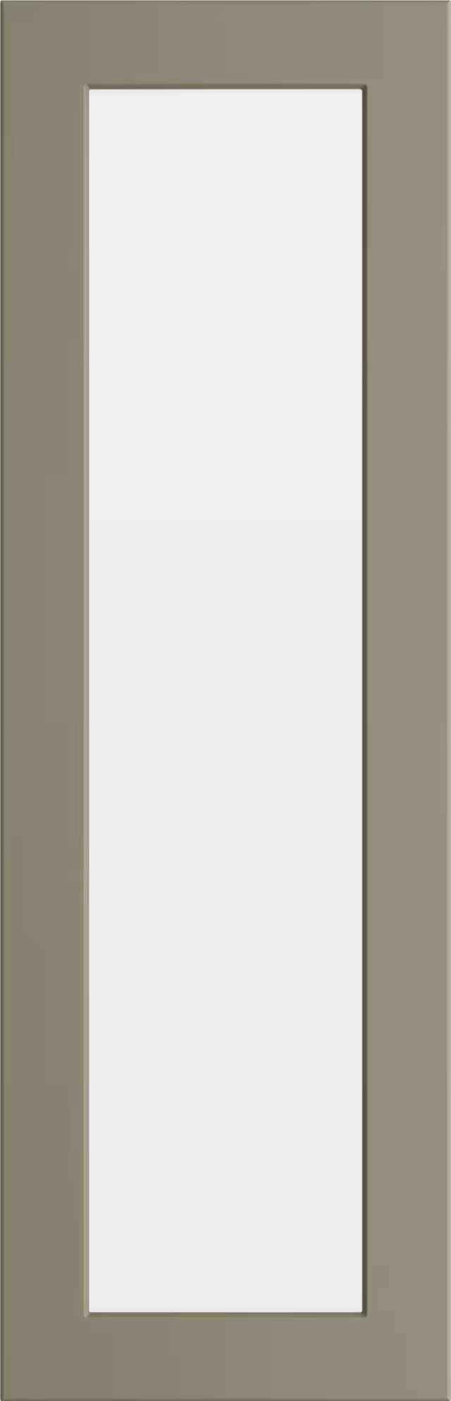 Epoq Canvas Olive glassdør 30x92