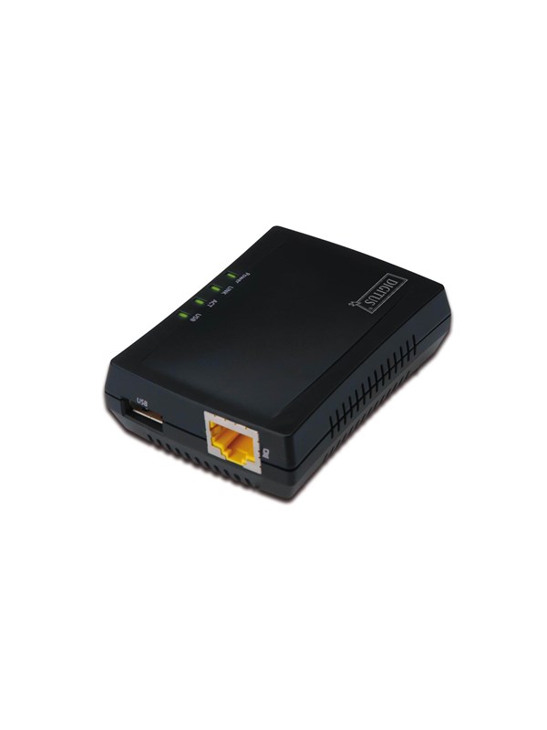 DIGITUS DN-13020 1-Port USB 2.0 Multifunction Network Server