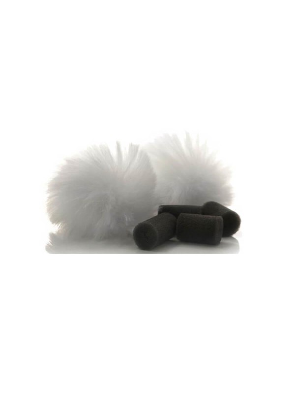 Rycote Lavalier Windjammer Pair White
