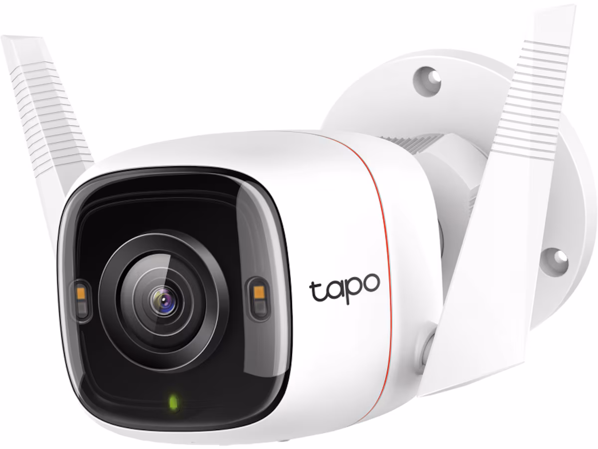 TP-Link Tapo C320WS 2K WiFi Utendørs kamera (hvit)