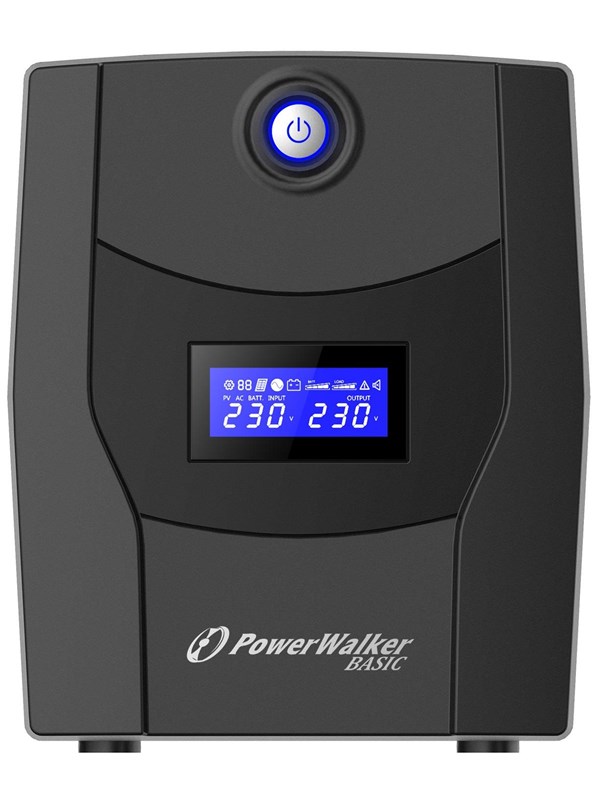 BlueWalker 10121083 - PowerWalker Basic VI STL - 2200VA/1320W - Line Interactive UPS