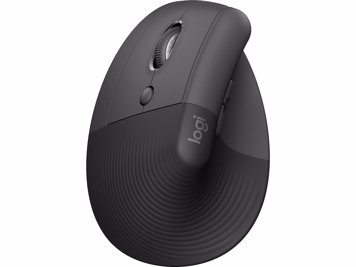 Logitech Lift Vertikal Venstre mus (graphite)
