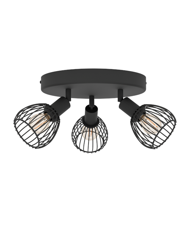 EGLO SONNINO spot 3L black