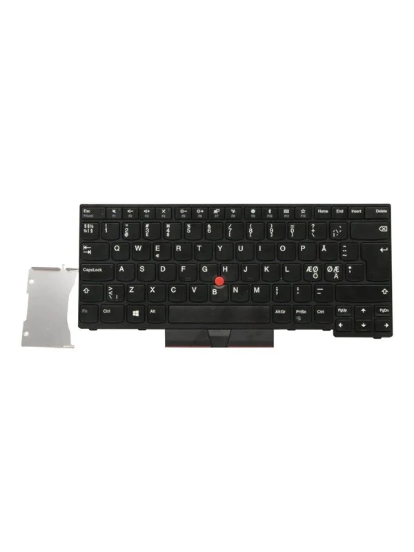 Lenovo Lite-On - Bærbart tastatur - til utskifting - Nordisk - Svart