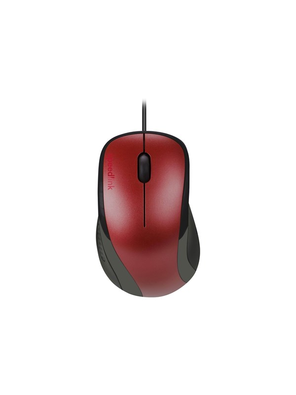 Speed-Link SPEEDLINK KAPPA Mouse - Mus - Optisk - 3 knapper - Rød
