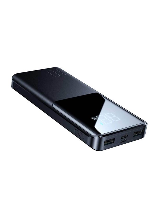 Joyroom Power Bank 22.5W 10000mAh JR-QP191 (black) Nødlader - Svart - 10000 mAh