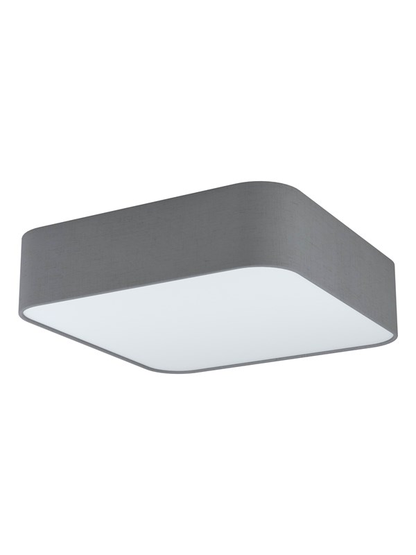 EGLO PASTERI SQUARE ceiling light grey white
