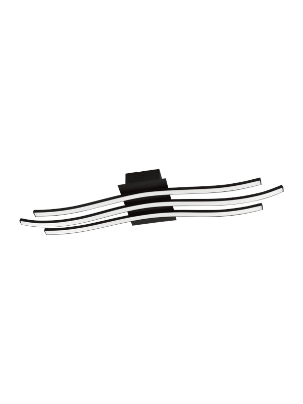 EGLO RONCADE 1 wall/ceiling lamp 2800lm 3000K black
