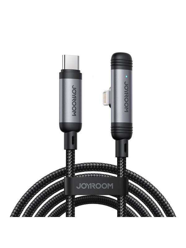 Joyroom S-A56 EnjoyX Series 90° USB-C - Lightning cable 30W 1.2m - black