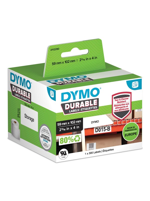 DYMO LabelWriter Durable forsendelsesetiketter 59mm x 102mm
