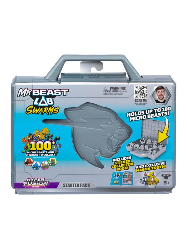 MrBeast Lab Swarms Fusion case with figure &amp; magazine - blind pack