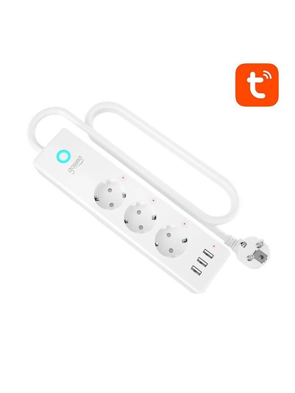Gosund P1 PLUS Smart WiFi Power Strip - 3×AC + 3×USBâA