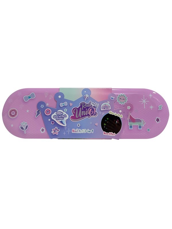 Real UniQ Glow in the Dark Nail Art in Tin Can