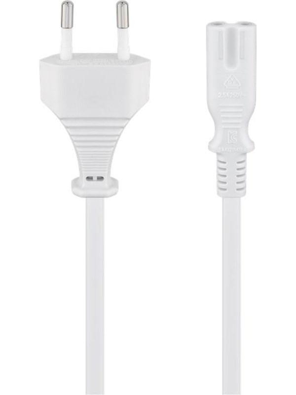 Pro Euro connection cord 1.8 m white
