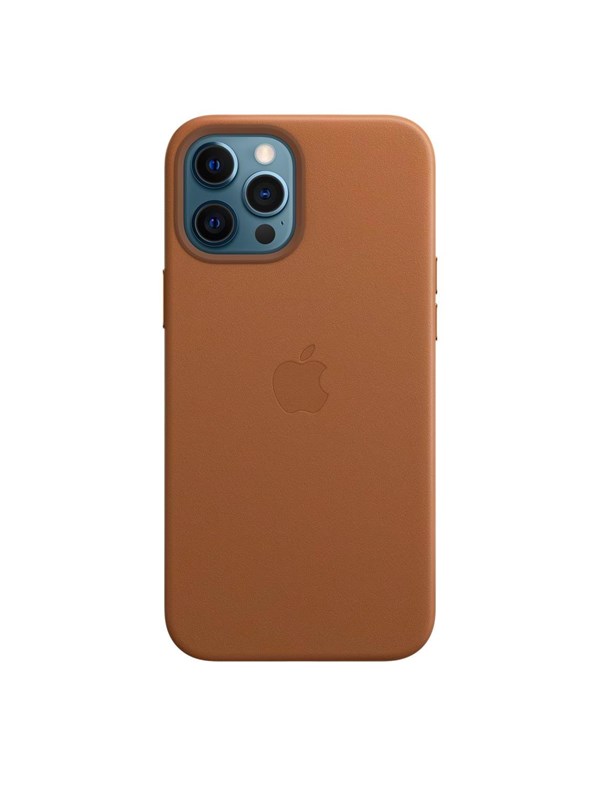 Apple iPhone 12 Pro Max Leather Case with MagSafe - Saddle Brown