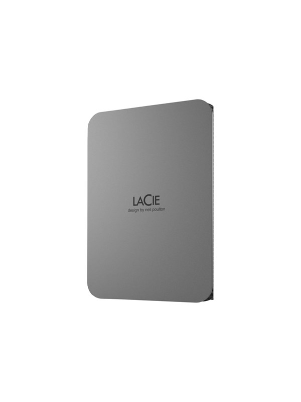 LaCie Mobile Drive Secure - Ekstern Harddisk - 4TB - Grå