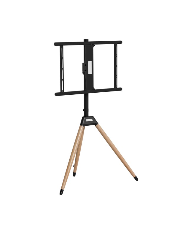 Gembird TV Tripod Gulvstativ - 180° Dreiefunksjon - 20° Tilt - Passer for 32-75" - VESA 200x200-600x400 - Maks 35 kg - Svart