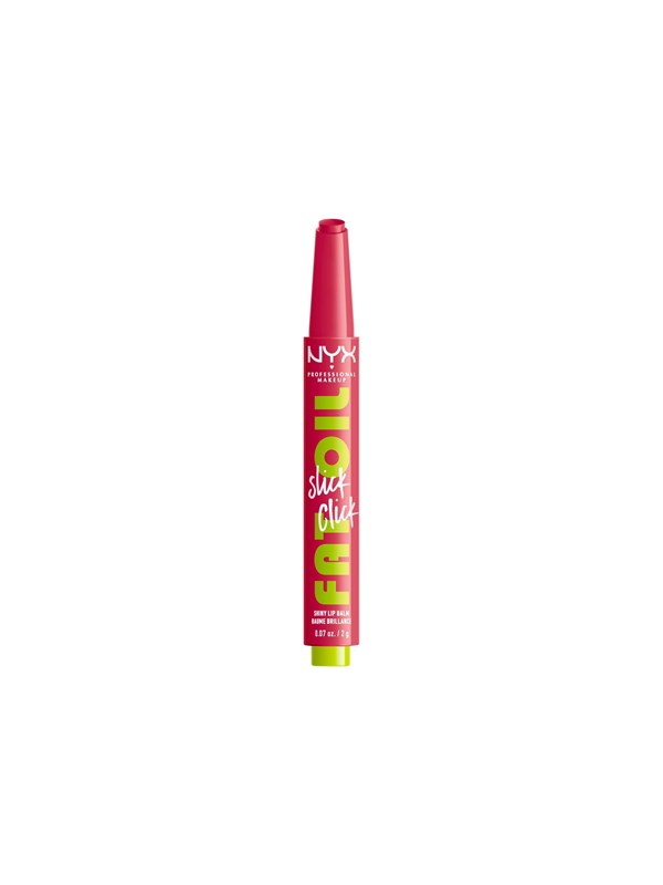 NYX Professional Makeup Fat Oil Slick Click - shiny lip balm - double tap (raspberry) (10) - high shine