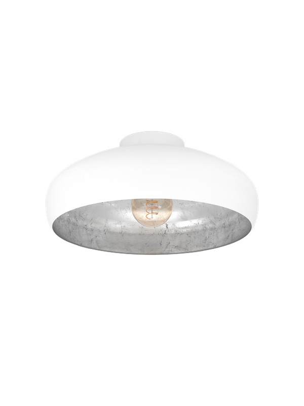 EGLO MOGANO ceiling lamp white/silver