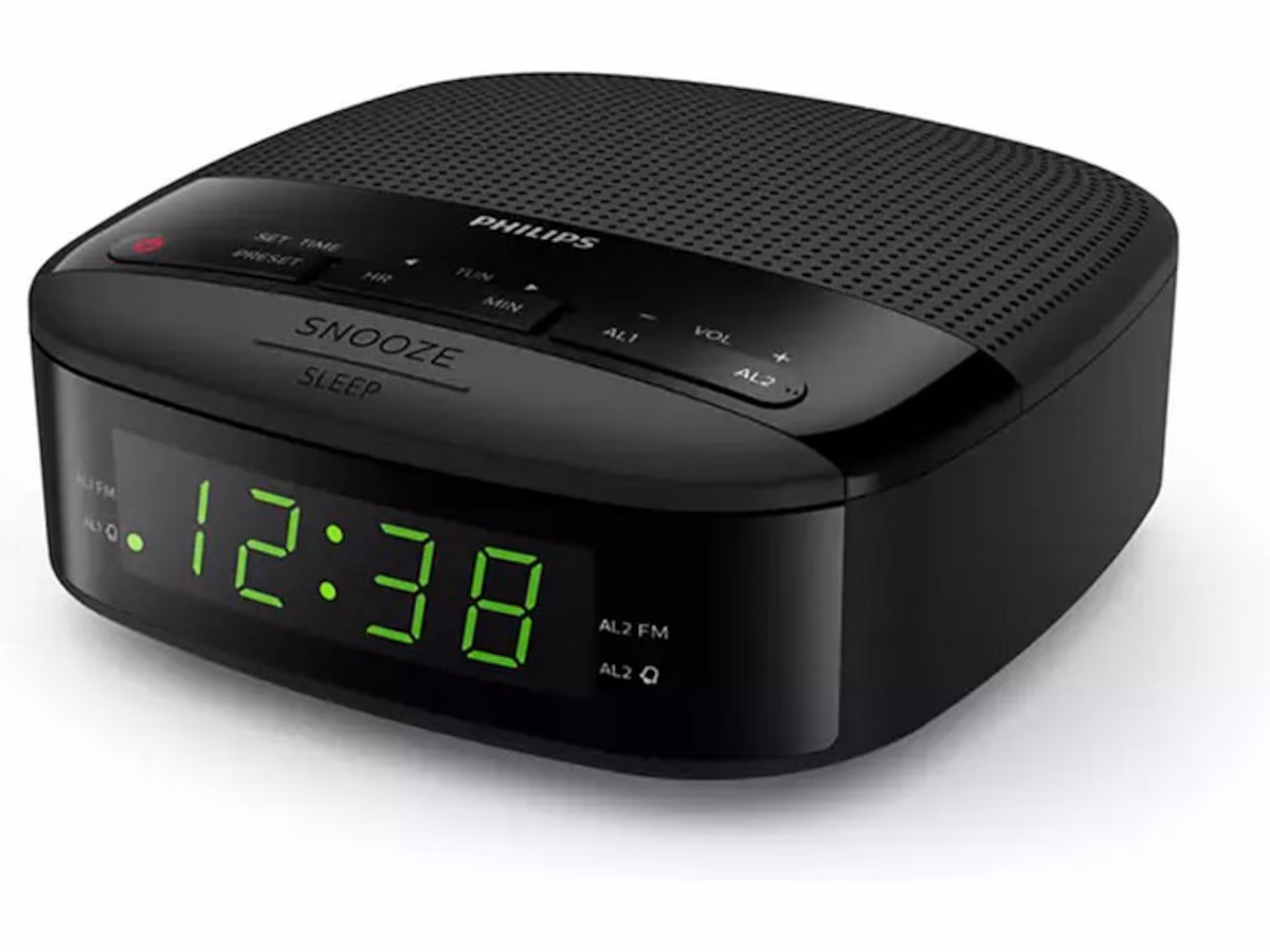 Philips Klokkeradio TAR3205/12 (sort)