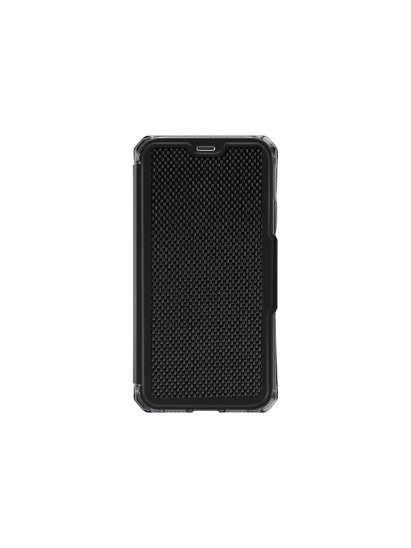 ITSKINS SPECTRUM FOLIO cover for iPhone XS / X®. Black frosty