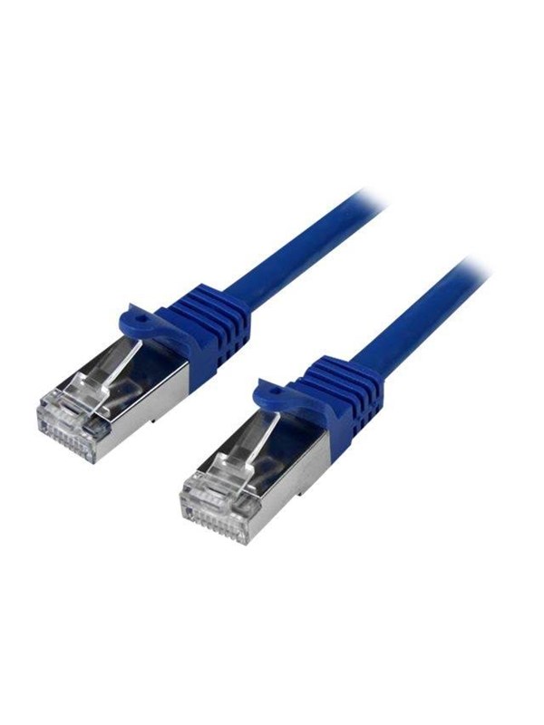 StarTech.com 3m Blue Cat6 / Cat 6 Shielded (SFTP) Patch Cable 3 m - patch cable - 3 m - blue - Blå - 3m