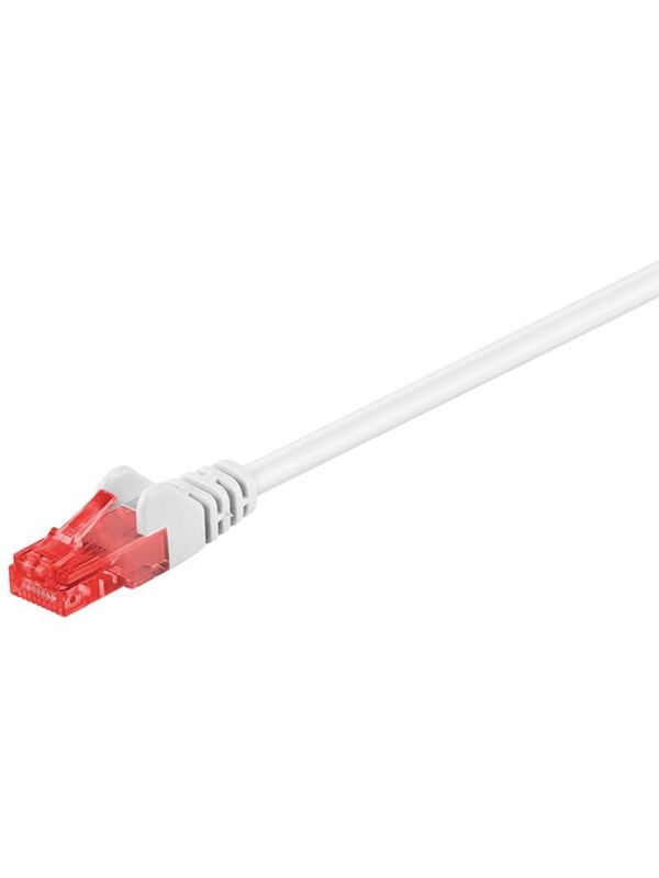 Pro LAN CAT 6 UTP - Hvit - 0.25m