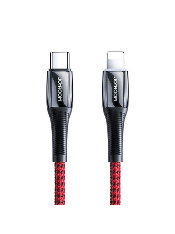 Joyroom S-1224K2 USB-C / Lightning PD cable 20W 2.4A 1.2m - red
