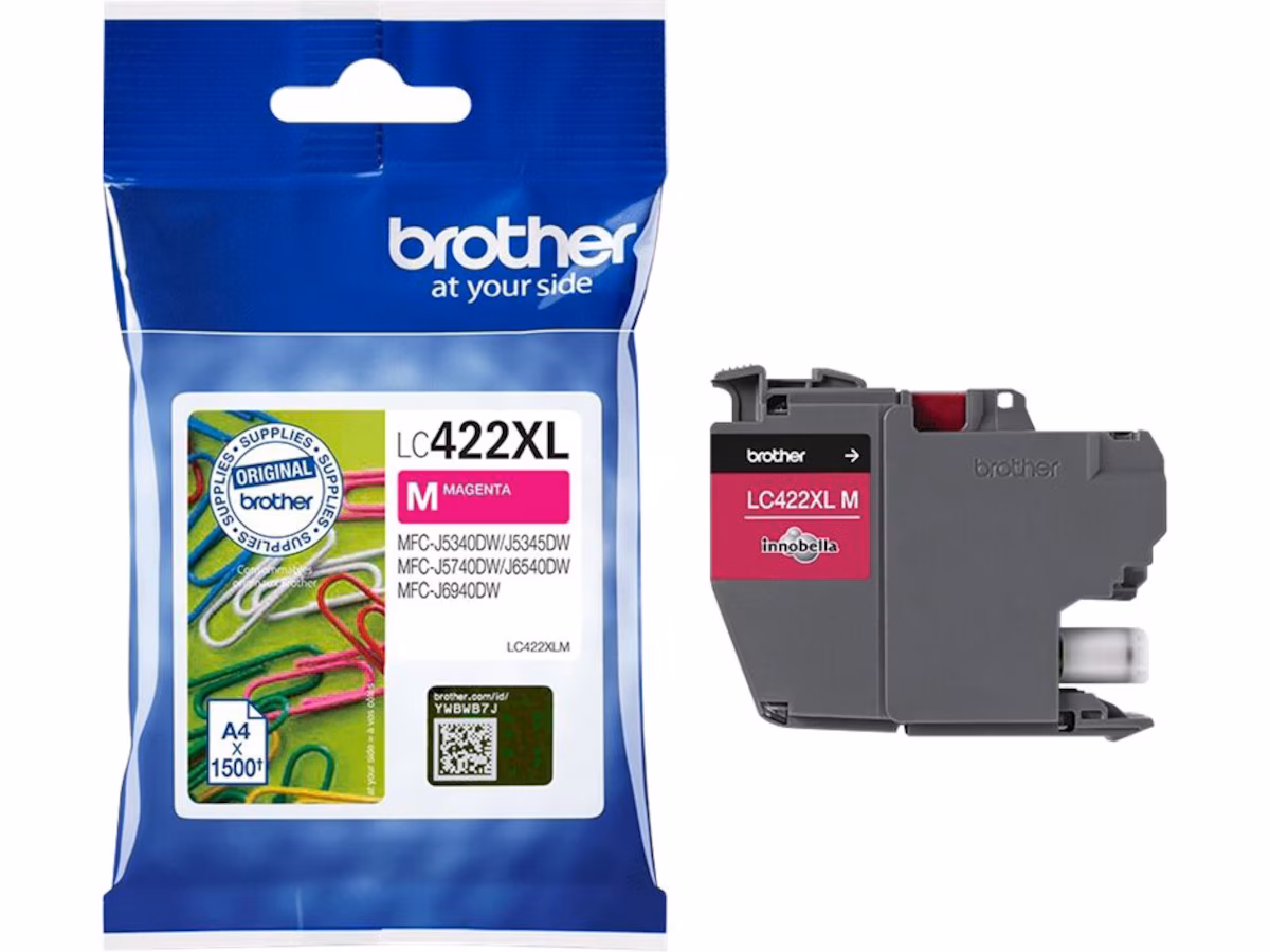Brother blekk LC422XLM Magenta