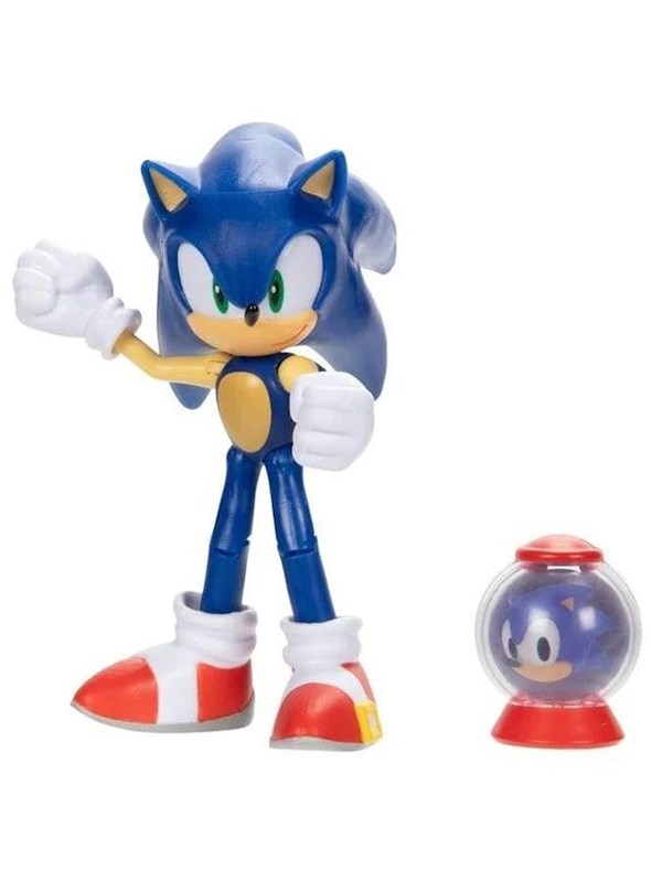 Jakks Sonic - 10cm Articulated Figures with accessory - Sonic
