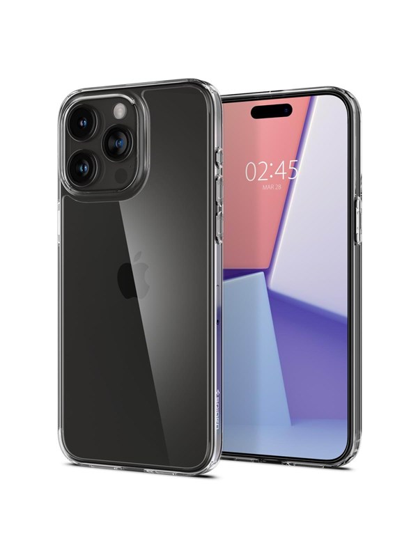 Spigen Air Skin Hybrid - crystal clear - iPhone 15 Pro Max