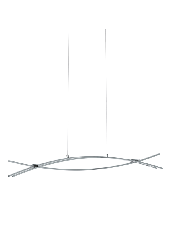 EGLO Nevado long table pendant white/chrome