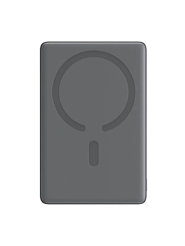 Joyroom magnetic powerbank JR-PBM08 20W 5000mAh slim (titan) Nødlader - Grey - 5000 mAh