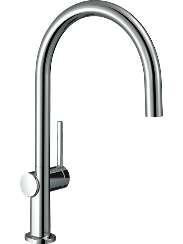 Hansgrohe talis m54 single lever kitchen mixer 220 1jet chr