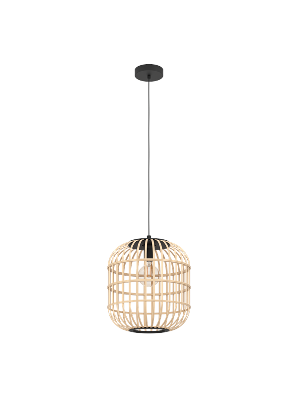 EGLO BORDESLEY pendant light black