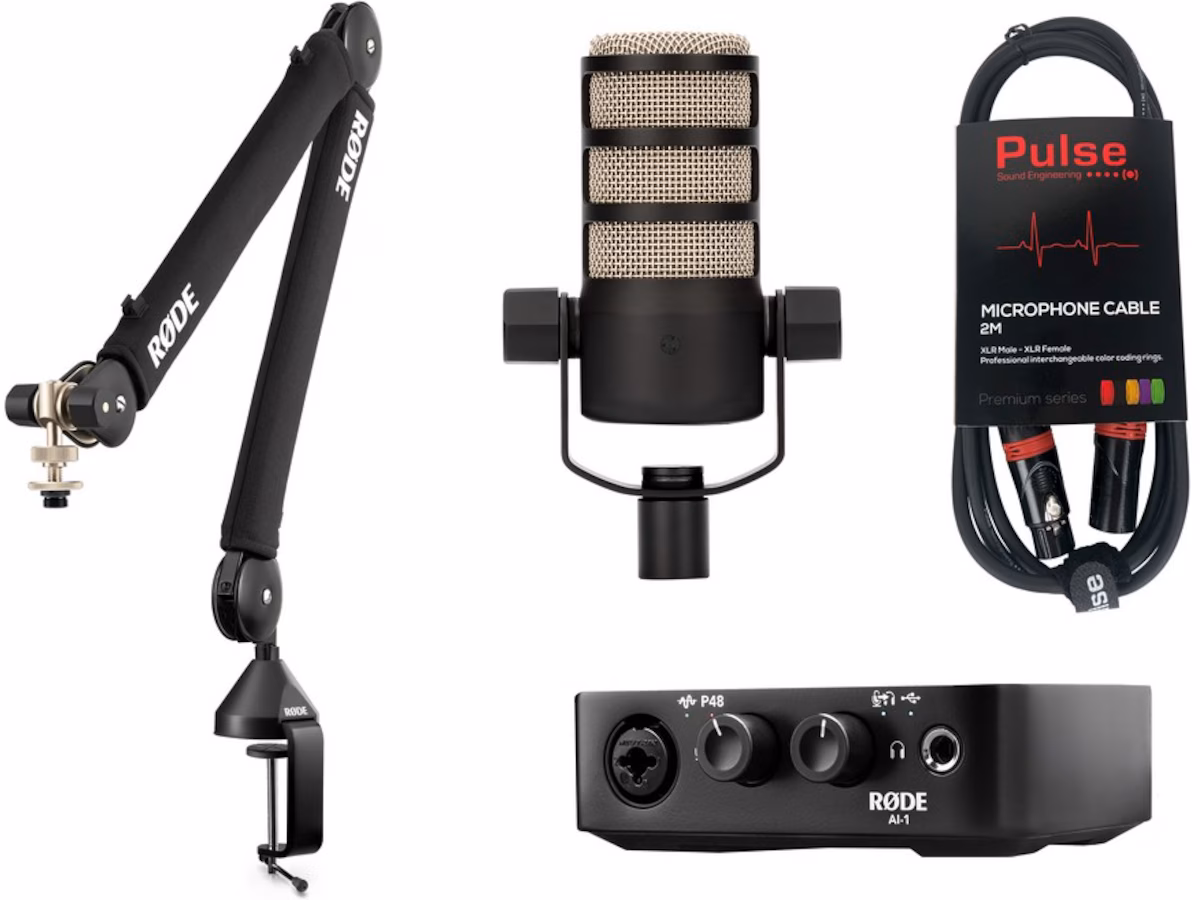 RØDE PodMic Gamers & Streamers Bundle
