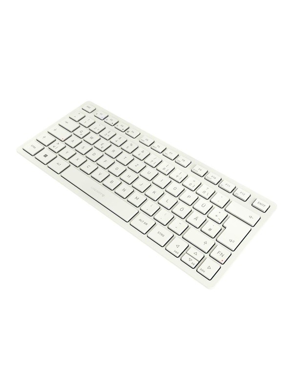 Cherry KW 7100 MINI BT - Tastatur - Tysk - Hvit