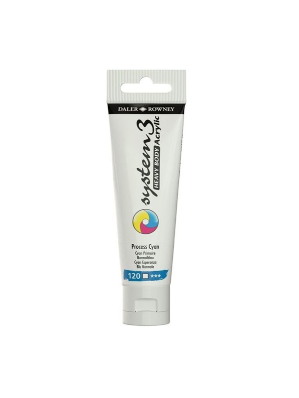 Daler-Rowney System3 Heavy Body 59 ml Process Cyan