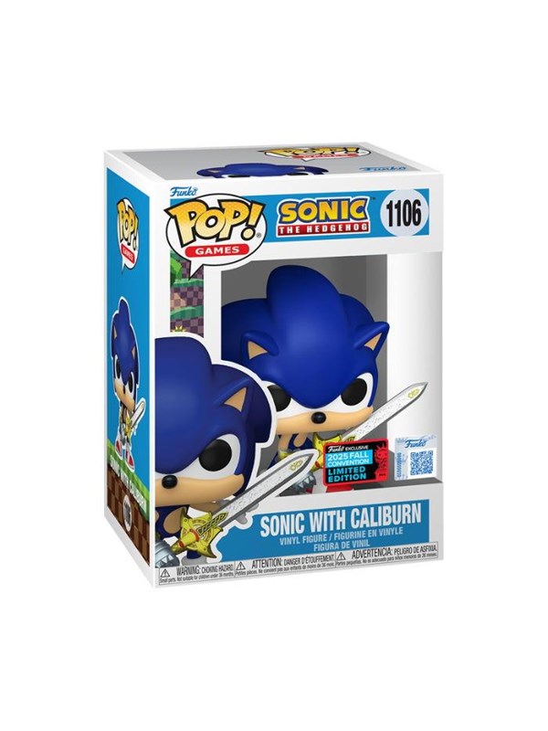Funko! - Funko POP Vinyl Excl Sonic with Caliburn