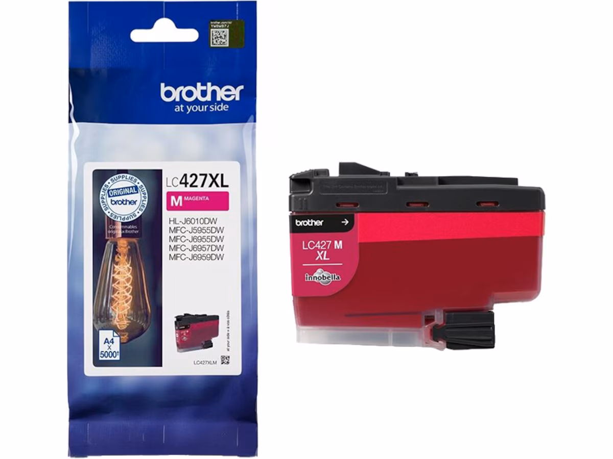 Brother blekk LC427XLM Magenta