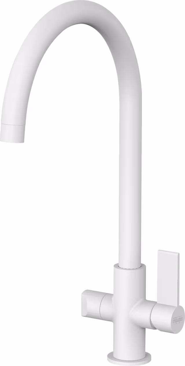 Franke Ambient blandebatteri med ventil (hvit)